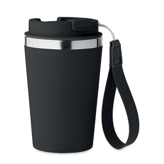 Dvoustěnný termohrnek 350 ml, černá