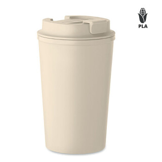 Dvoustěnný termohrnek 350ml, béžová