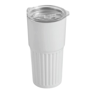 Dvoustěnný vakuový termohrnek 600 ml, bílá