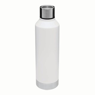 Dvouvrstvá nerezová láhev na pití, 500ml, bílá