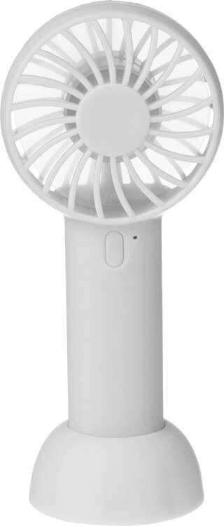 Elektrický ruční ventilátor, bílá