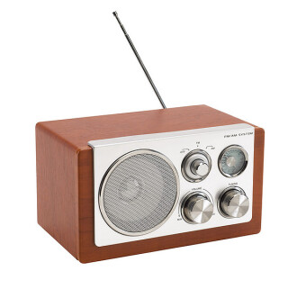 FIDELIO Elegantní AM, FM rádio s dřevěným designem