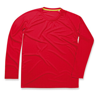 Funkční tričko STEDMAN ACTIVE 140 LONG SLEEVE MEN červená XXL