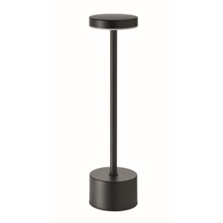 Hliníková stolní lampa, černá