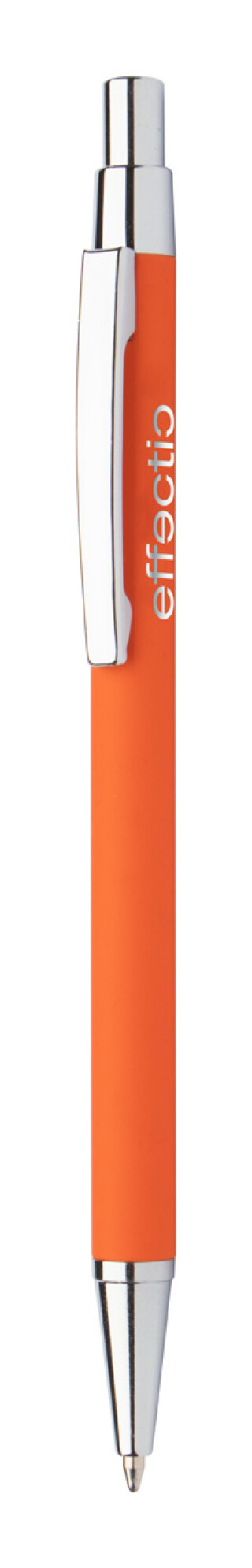 Hliníkové KP s modrou náplní a pogumováním, oranžové