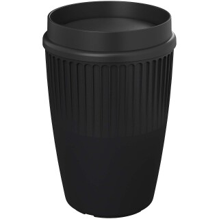 Hrnek s 360° víčkem 350 ml, černá