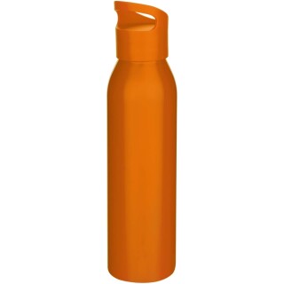 Jednostěnná láhev na vodu z recyklované nerezové oceli 650ml, oranžová