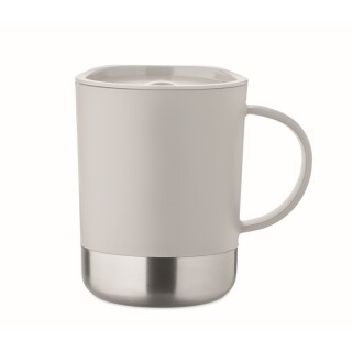 Jednostěnný hrnek 300ml, šedá