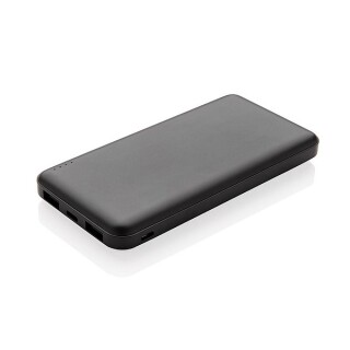 Kapesní powerbanka s vysokou hustotou baterie 10 000 mAh, černá
