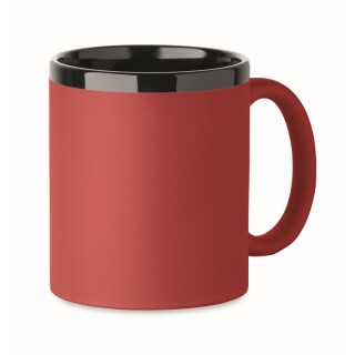 Keramický hrnek na laser 300ml, červená