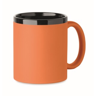 Keramický hrnek na laser 300ml, oranžová