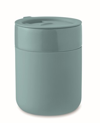 Keramický pohárek 330 ml, petrolejová
