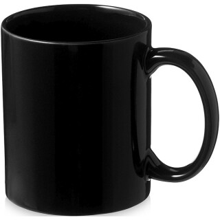 Klasický keramický hrnek, objem 330 ml, černá