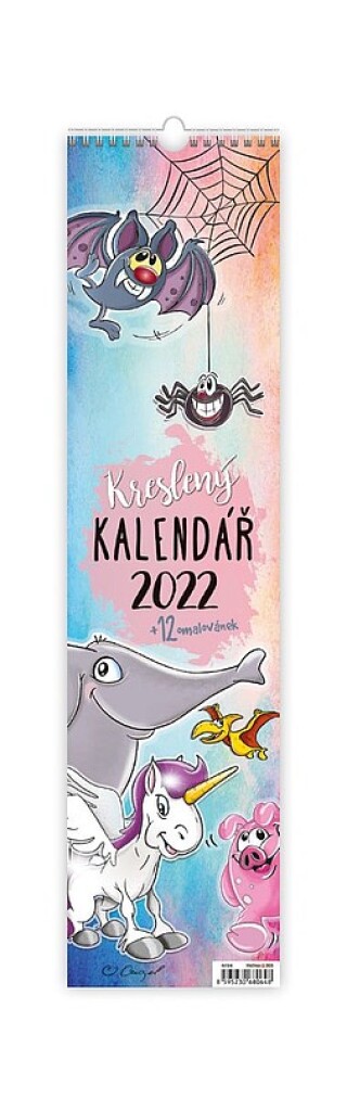 Putování po Česku 2027, nástěnný kalendář, prodloužená záda