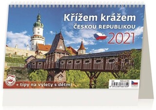 Křížem krážem Českou republikou 2027, stolní kalendář