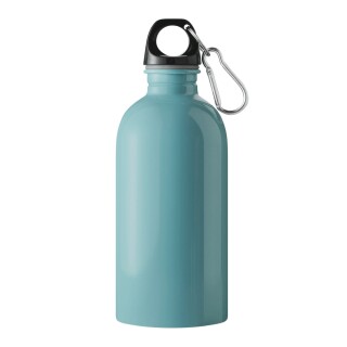 Láhev na pití z nerezové oceli 400 ml, tyrkysová