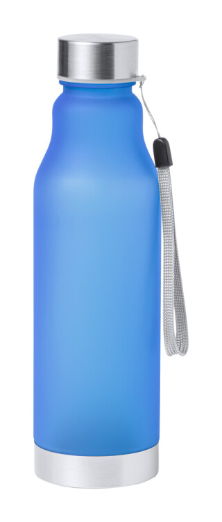Láhev na pití z RPET, 600ml, transparentní modrá