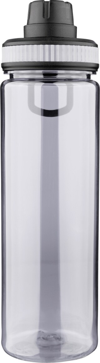 Láhev na pití z rPET, 750 ml, bílá