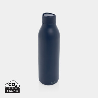 Láhev na vodu 600ml z nerezové oceli, námořní modrá