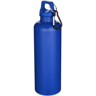 Láhev na vodu s karabinou z recyklovaného plastu 750 ml, královská modrá