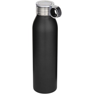 Láhev na vodu z recyklované nerezové oceli 650ml, černá
