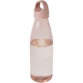 Láhev na vodu z recyklovaného plastu 800 ml, jemně růžová