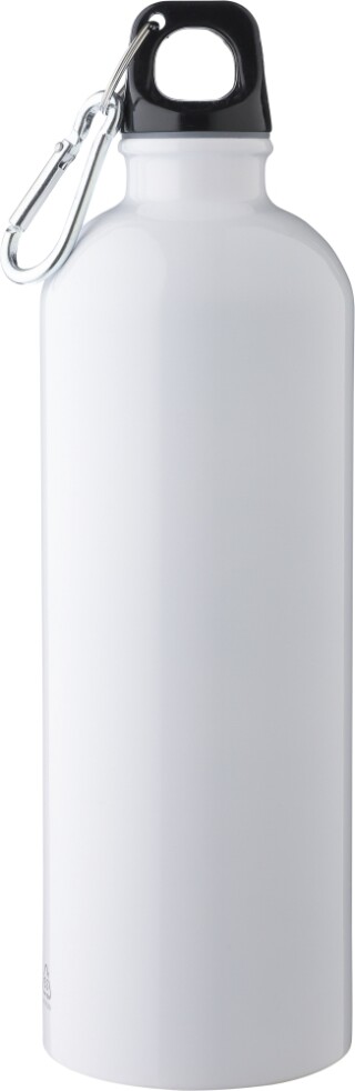 Láhev z recyklované nerezové oceli 750 ml, bílá