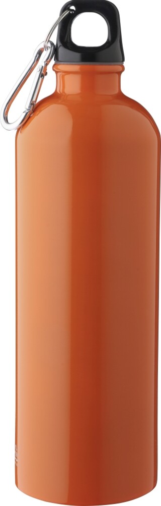 Láhev z recyklované nerezové oceli 750 ml, oranžová