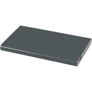 Lehká hliníková powerbanka s indikátorem LED 4000mAh, červená