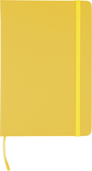 Linkovaný poznámkový blok A5, žlutá