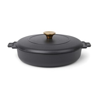 Litinový hrnec 2,5l, černá
