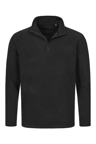 Mikina STEDMAN ACTIVE FLEECE HALF ZIP JACKET MEN černošedá S
