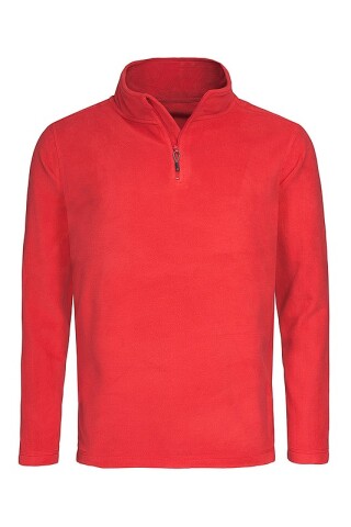 Mikina STEDMAN ACTIVE FLEECE HALF ZIP JACKET MEN červená M