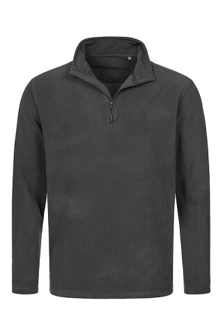 Mikina STEDMAN ACTIVE FLEECE HALF ZIP JACKET MEN šedá XL
