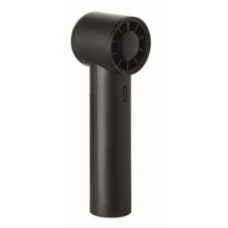 Mini ruční vysokorychlostní ventilátor, černá