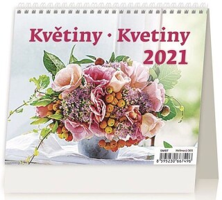 MiniMax Květiny 2027, stolní kalendář