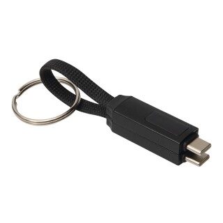 Nabíjecí a datový kabel, černá