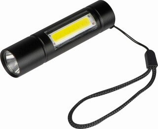 Nabíjecí baterka s LED i COB světlem
