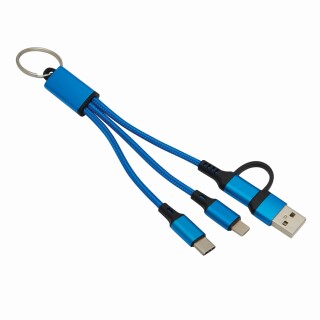 Nabíjecí kabel, modrá