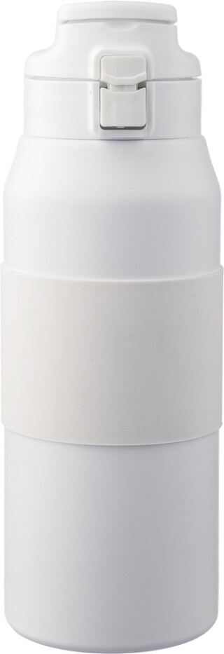 Nerezová dvoustěnná láhev 800 ml, bílá