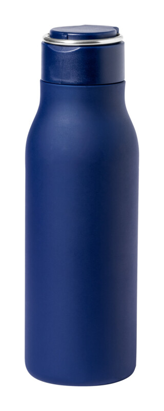 Nerezová láhev na pití, 600ml, tmavě modrá