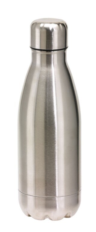 Nerezová láhev na pití ve tvaru PET láhve, 600ml