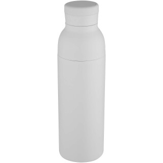 Nerezová láhev na vodu s vakuovou izolací 650 ml, bílá