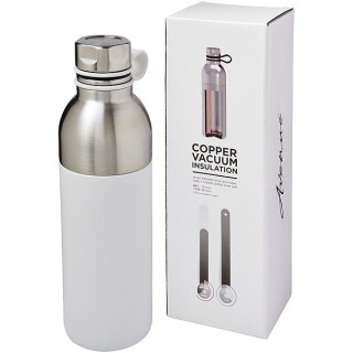 Nerezová sportovní láhev s vakuovou izolací, objem 590 ml, černá