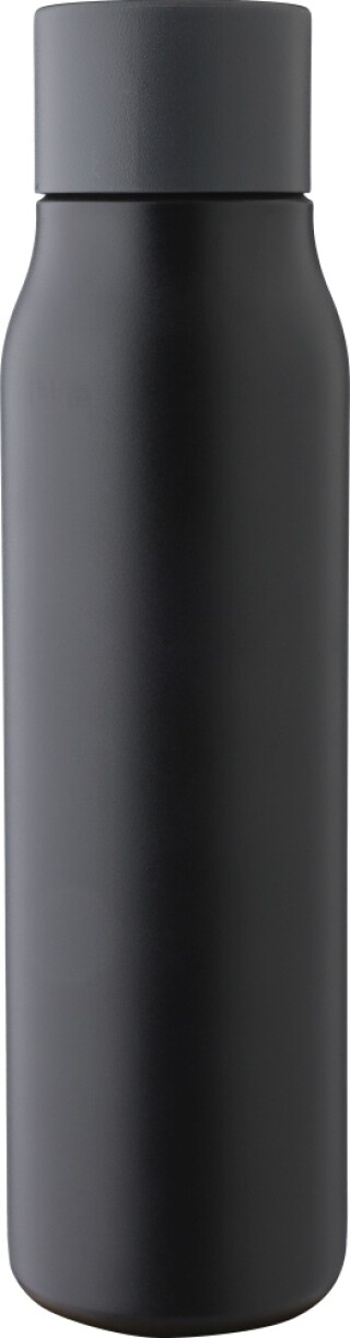 Nerezová termoska 600 ml, černá