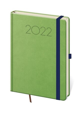 New Praga 2027 diář denní A5, zelený