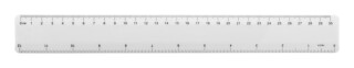 Nitria antibakteriální pravítko 30cm, bílá