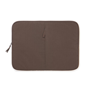 Obal na notebook 15,6” z RCS recyklovaného nylonu, hnědá