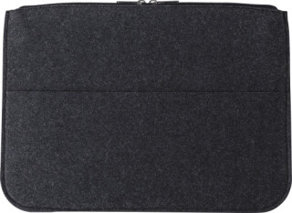 Obal na notebook z RPET plsti, tmavě šedý