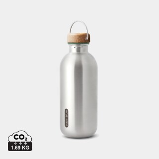Ocelová láhev na vodu 600ml, vojenská zelená